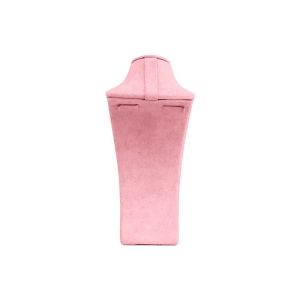 Peto busto display personalizado en microfibra para joyeria bisuteria y joyas cd-c101-mf-325