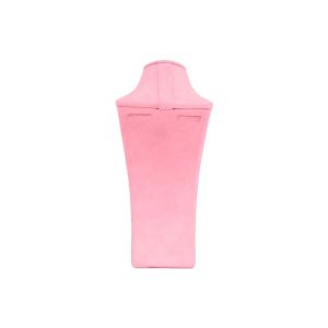 Busto expositor personalizado para joias em microfibra cd-c101-mf-530