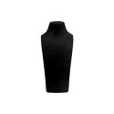 Busto espositore personalizzato in microfibra per gioielli cd-c101-mf-528