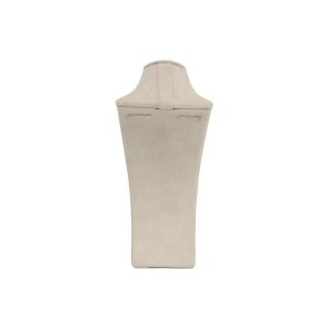 Buste présentoir personnalisé en microfibre pour bijoux cd-c101-mf-297