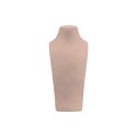 Custom microfiber jewelry display bust cd-c101-mf-362