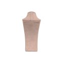 Custom microfiber jewelry display bust cd-c101-mf-362