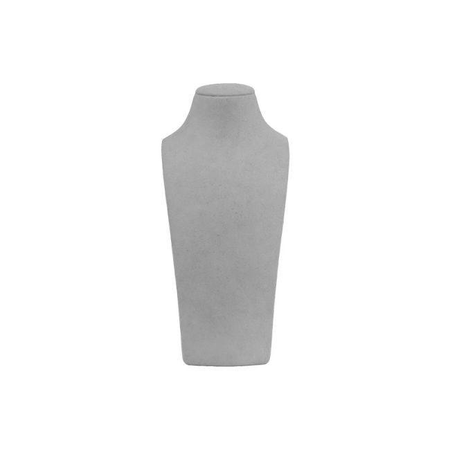 Custom microfiber jewelry display bust cd-c101-mf-403