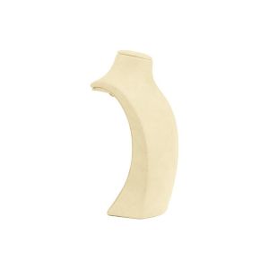 Peto busto display personalizado en microfibra para joyeria bisuteria y joyas cd-c101-mf-435