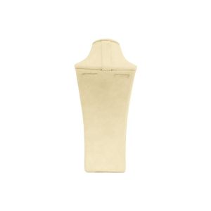 Peto busto display personalizado en microfibra para joyeria bisuteria y joyas cd-c101-mf-435