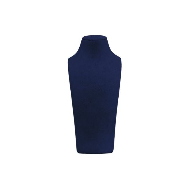 Buste présentoir personnalisé en microfibre pour bijoux cd-c101-mf-525