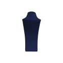 Busto expositor personalizado para joias em microfibra cd-c101-mf-525