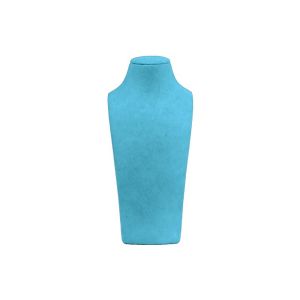 Buste présentoir personnalisé en microfibre pour bijoux cd-c101-mf-550