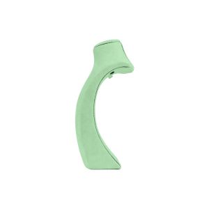 Buste présentoir personnalisé en microfibre pour bijoux cd-c101-mf-545
