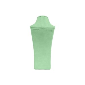Busto espositore personalizzato in microfibra per gioielli cd-c101-mf-545