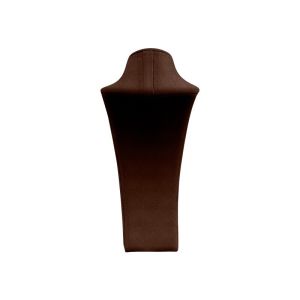 Busto espositore personalizzato in velluto per gioielli cd-c102-v12