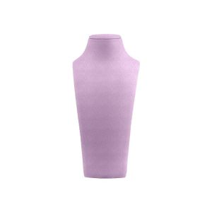 Buste présentoir personnalisé en velours pour bijoux cd-c102-v38