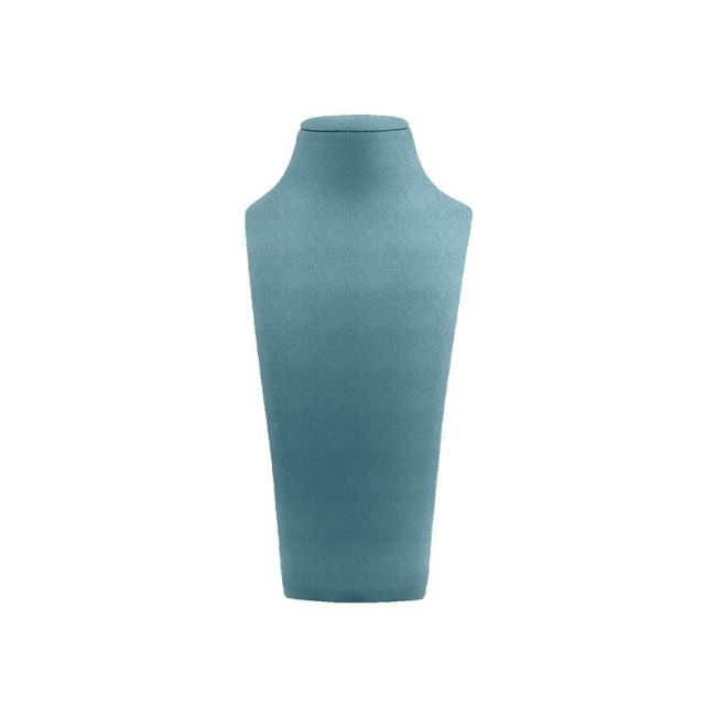Busto espositore personalizzato in velluto per gioielli cd-c102-v71