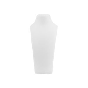 Individuelle Präsentationsbüste mit Bezug in Nappa-Optik für Schmuck cd-c101-np03