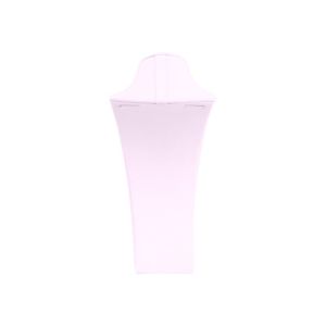 Busto espositore personalizzato in microfibra per gioielli cd-c102-mf-97