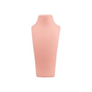 Peto busto display personalizado en microfibra para joyeria bisuteria y joyas cd-c102-mf-101