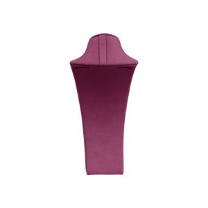 Buste présentoir personnalisé en microfibre pour bijoux cd-c102-mf-112