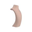 Busto expositor personalizado para joias em microfibra cd-c102-mf-362
