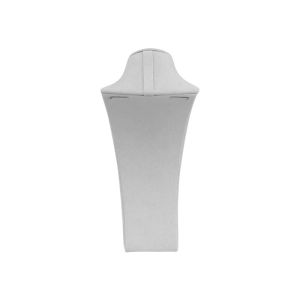 Peto busto display personalizado en microfibra para joyeria bisuteria y joyas cd-c102-mf-393