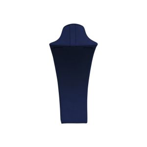 Busto expositor personalizado para joias em microfibra cd-c102-mf-525