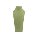 Individuelle Präsentationsbüste mit Mikrofaserbezug für Schmuck cd-c102-mf-552