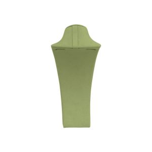 Individuelle Präsentationsbüste mit Mikrofaserbezug für Schmuck cd-c102-mf-552