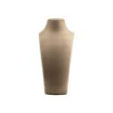 Custom jewelry display bust with Nappa finish cd-c103-np50