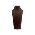 Busto espositore personalizzato effetto nappa per gioielli cd-c103-np53