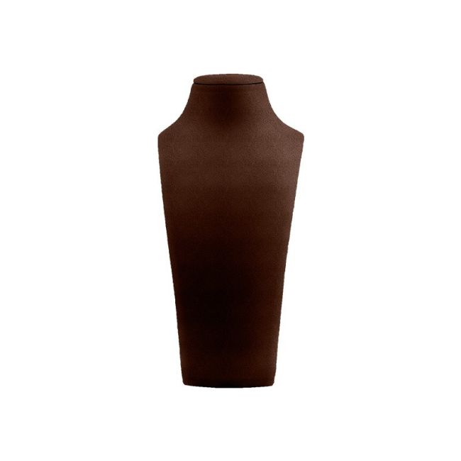 Busto expositor personalizado para joias em veludo cd-c103-v12