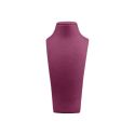 Peto busto display personalizado en microfibra para joyeria bisuteria y joyas cd-c103-mf-112