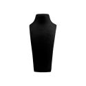 Busto expositor personalizado para joias em microfibra cd-c103-mf-528