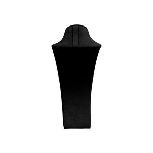 Busto expositor personalizado para joias em microfibra cd-c103-mf-528
