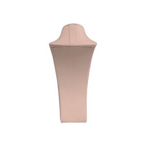 Buste présentoir personnalisé en microfibre pour bijoux cd-c103-mf-362
