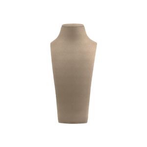 Busto expositor personalizado para joias em veludo cd-c104-v10