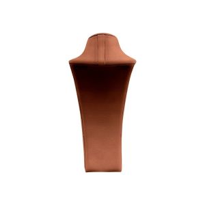 Peto busto display personalizado en nappa para joyeria bisuteria y joyas cd-c104-np174