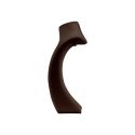 Custom jewelry display bust with Nappa finish cd-c104-np53