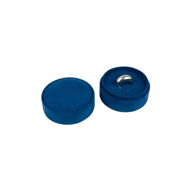 Scatola rotonda multiuso per gioielli, blu 60ø x 40 mm PR-1-A