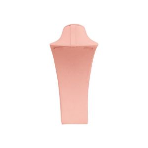 Buste présentoir personnalisé en microfibre pour bijoux cd-c104-mf-101