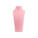 Busto espositore personalizzato in microfibra per gioielli cd-c104-mf-325