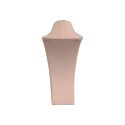 Custom microfiber jewelry display bust cd-c104-mf-362