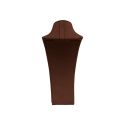 Peto busto display personalizado en microfibra para joyeria bisuteria y joyas cd-c104-mf-503