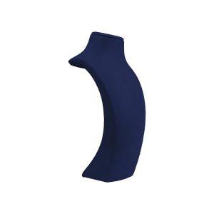 Buste présentoir personnalisé en microfibre pour bijoux cd-c104-mf-525