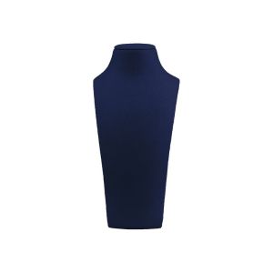 Buste présentoir personnalisé en microfibre pour bijoux cd-c104-mf-525