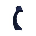 Busto espositore personalizzato in microfibra per gioielli cd-c104-mf-525