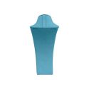 Busto expositor personalizado para joias em microfibra cd-c104-mf-550