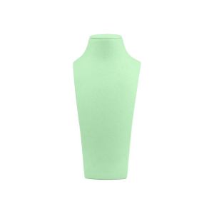 Busto espositore personalizzato in microfibra per gioielli cd-c104-mf-545