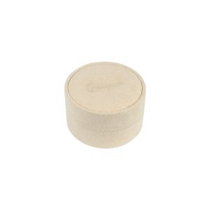 Caja redonda multiusos beige para joyas bisutería y joyería 60øx40 mm PR-1-BG
