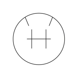 Esquema interior caja redonda multiusos verde para joyas bisutería y joyería 60øx40 mm PR-1-VE