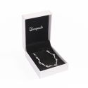 Leatherette pendant box, white 59 x 79 x 24 mm FR-3-C-N