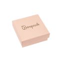 Caixa em cartão para brincos, rosa quartzo 65 x 65 x 24 mm pi-60